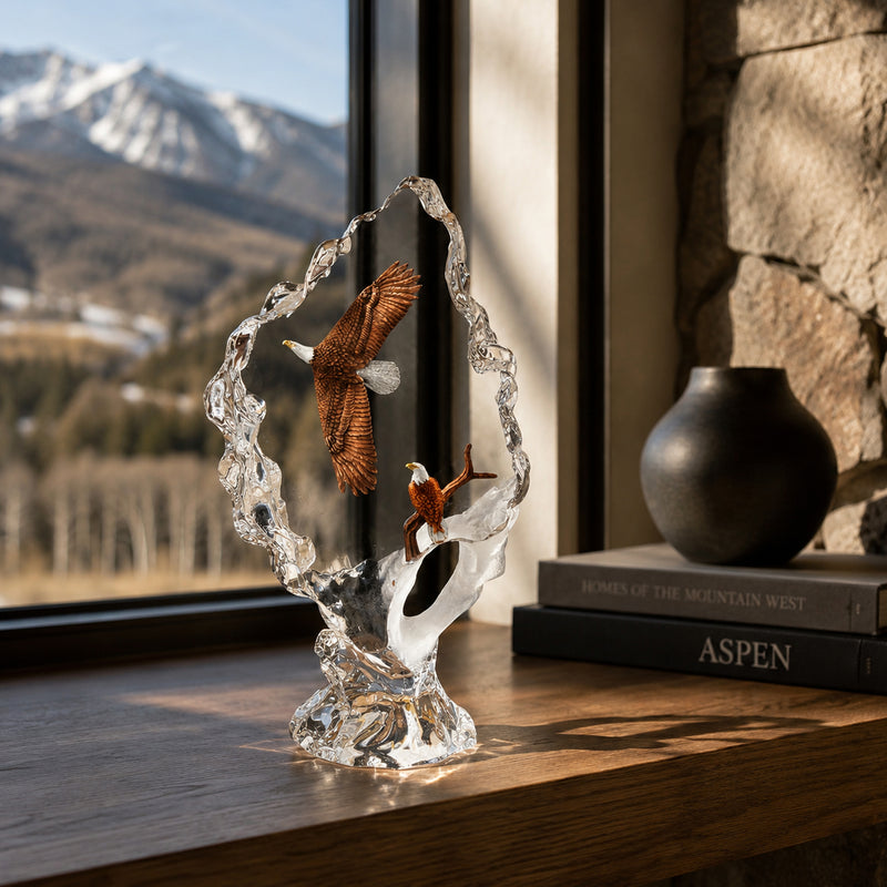 Faithful- Eagle Sculpture by Kitty Cantrell