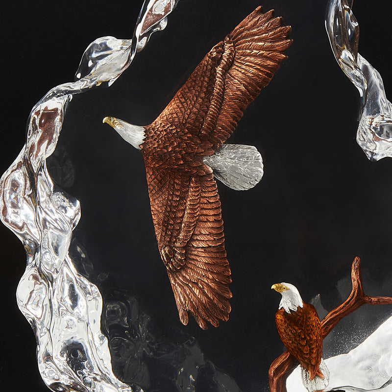 Faithful- Eagle Sculpture by Kitty Cantrell