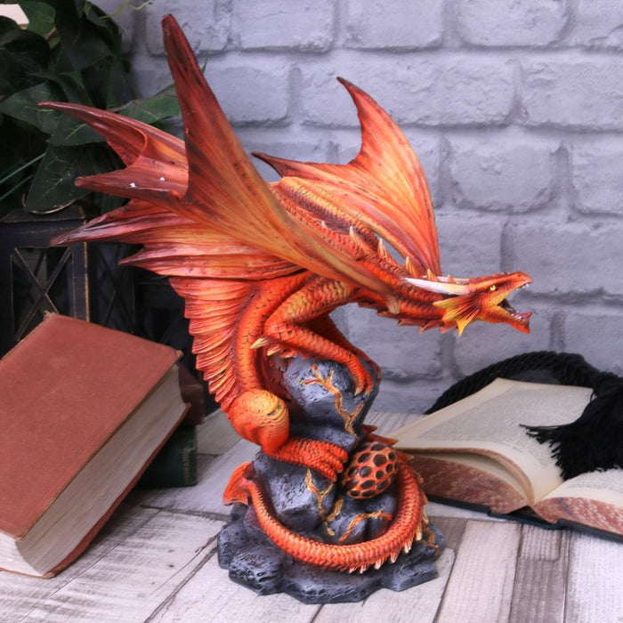 Fire Dragon Statue by Anne Stokes