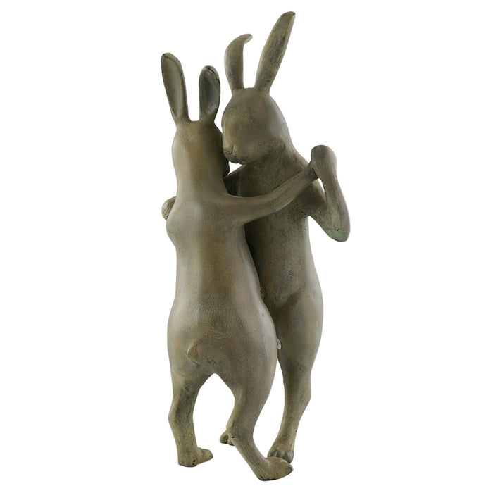 First Dance Bunnies Garden Sculpture