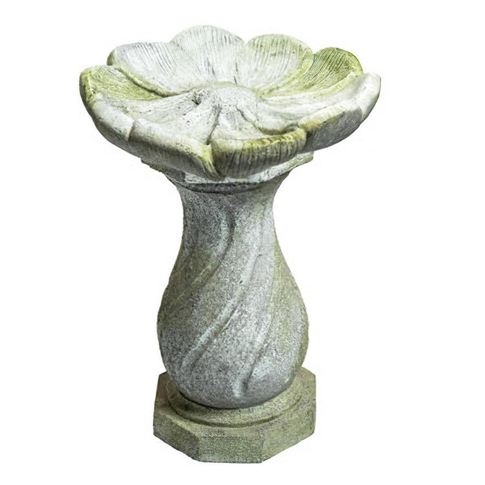 Acanthus Outdoor Bird Bath
