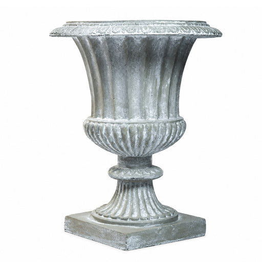 medium sized fluted garden urn by Orlandi statuary