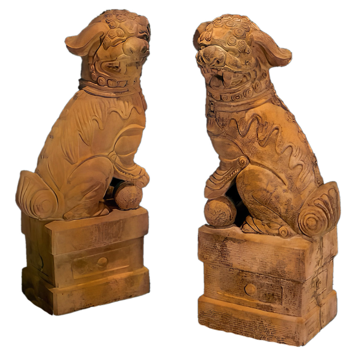 Foo Dog Statues for Garden — AllSculptures