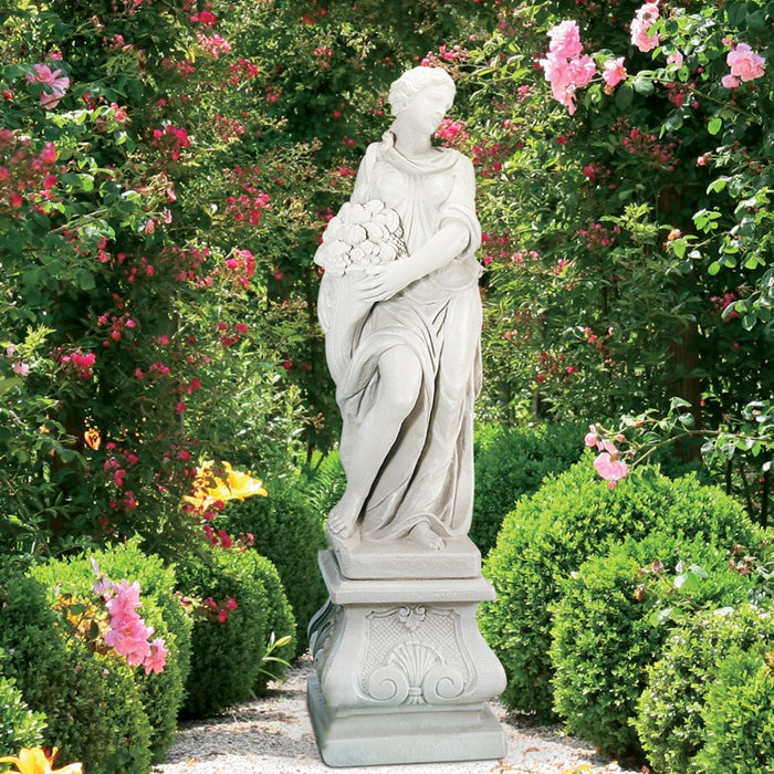 Four Seasons Garden Statue Set- Cast Stone