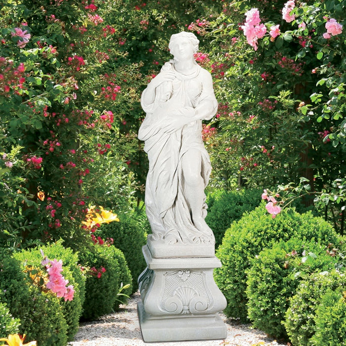 Four Seasons Garden Statue Set- Cast Stone