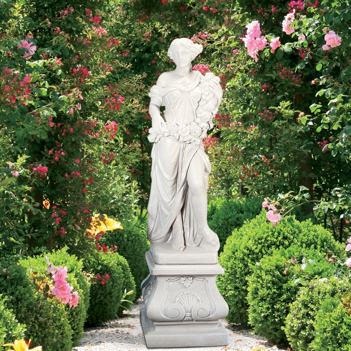 Four Seasons Garden Statue Set- Cast Stone