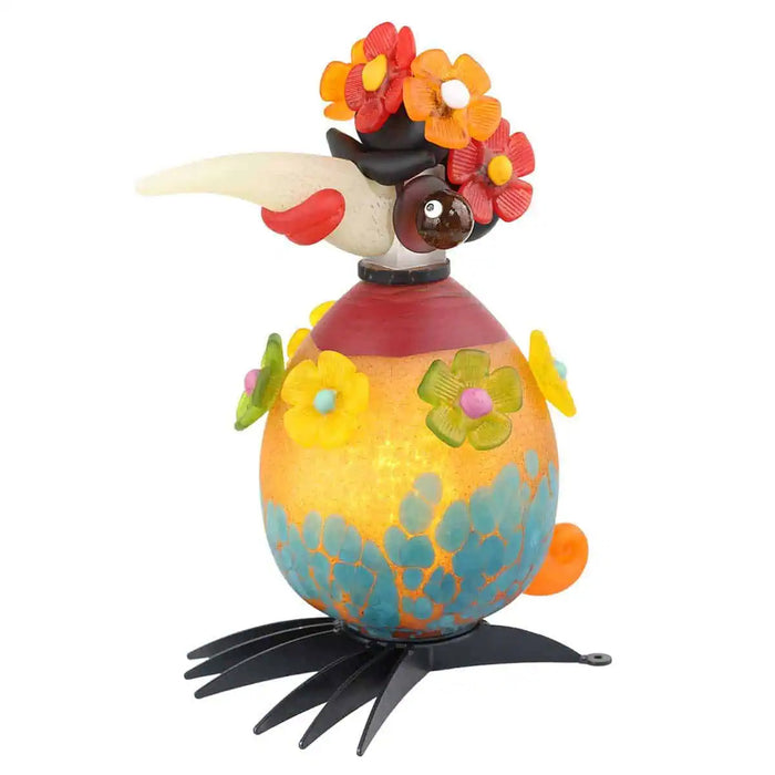 Gonzo Frida Bird Art Glass Sculpture by Borowski