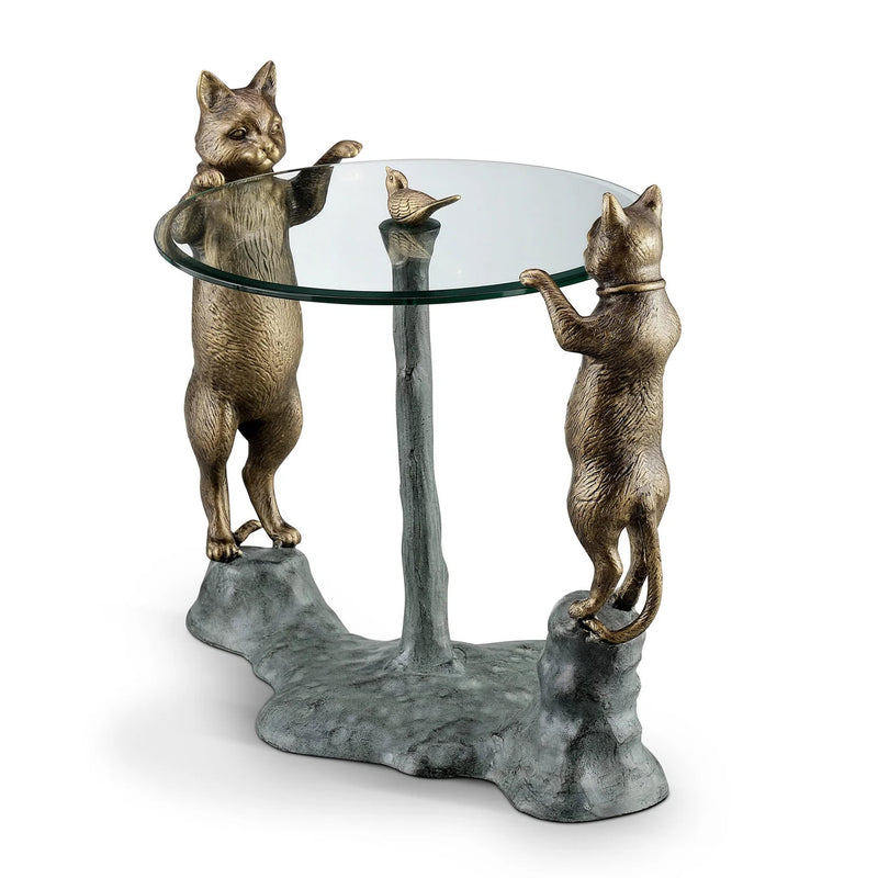 Curious Cats End Table