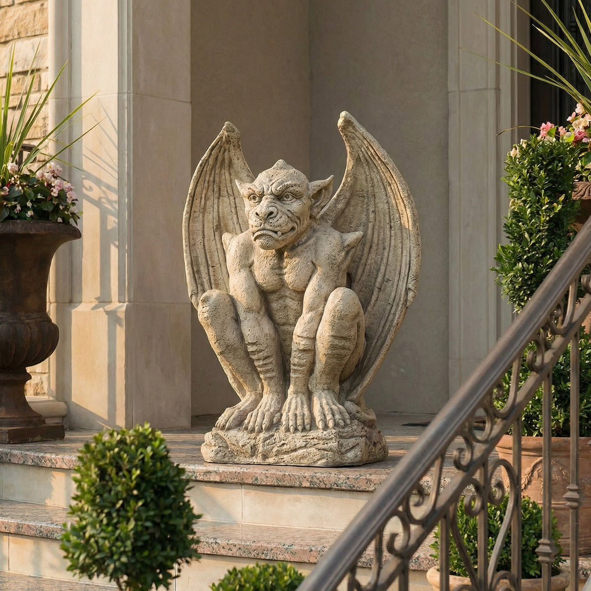 Large Gargoyle Statues for Sale | Outdoor Gargoyles — AllSculptures