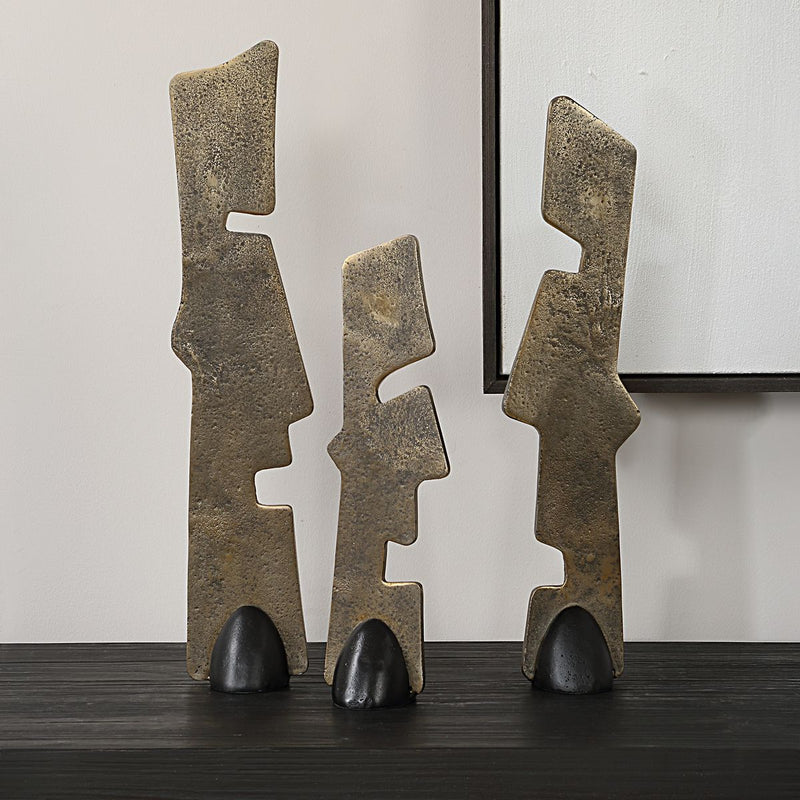 Geometric Echos Sculpture Set