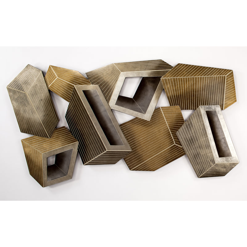 Geometic Prose Wall Sculpture