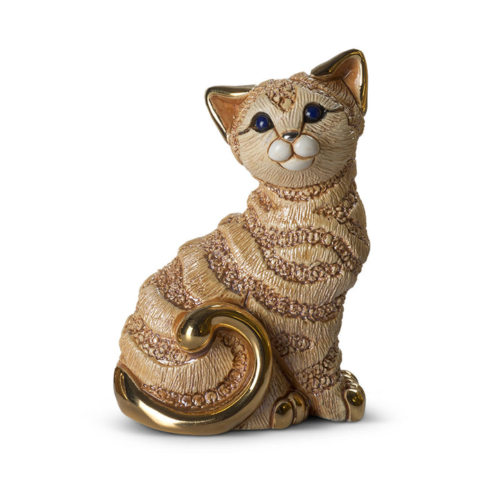 Ginger Cat Figurine-Ceramic