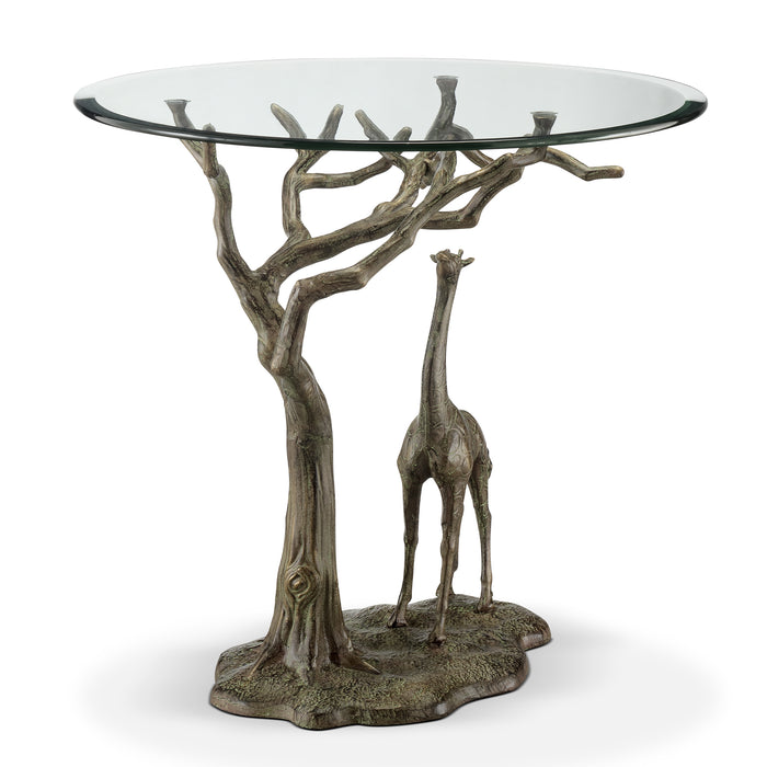 Savannah Giraffe End Table