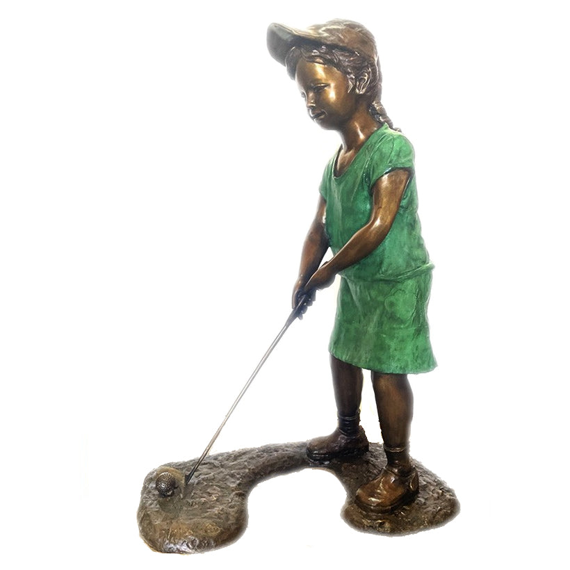 Bronze Golfers Outdoor