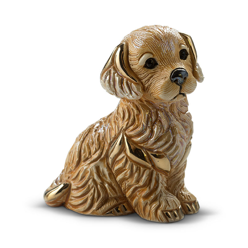 Golden Retriever Figurine-Ceramic