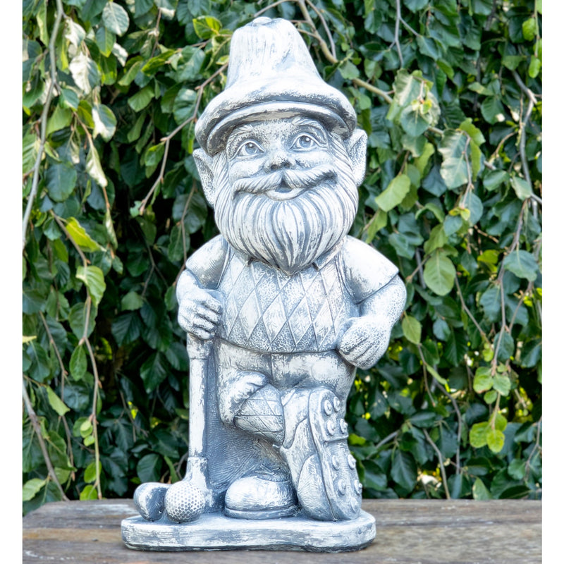 Golfer Garden Gnome Statue