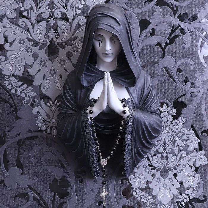 Gothic Prayer Wall Sculpture by Anne Stokes