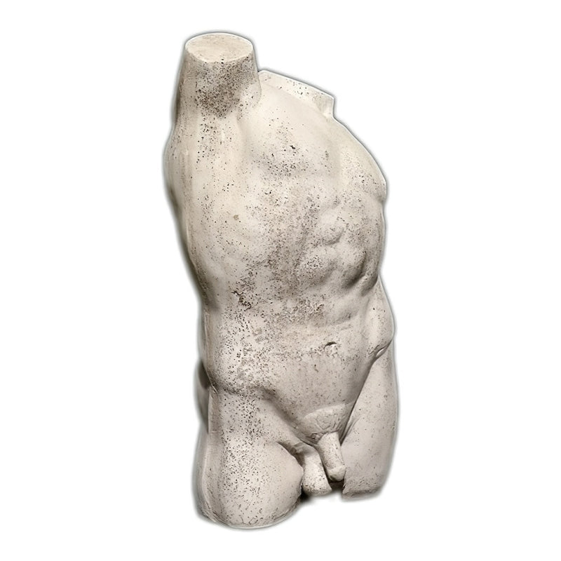 Male Nude Torso Statue