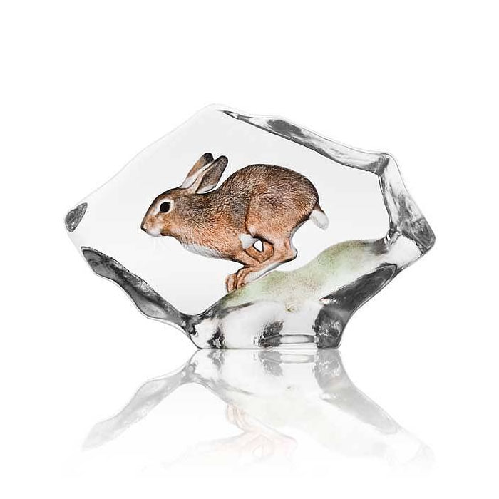 Hare Rabbit Crystal Figurine