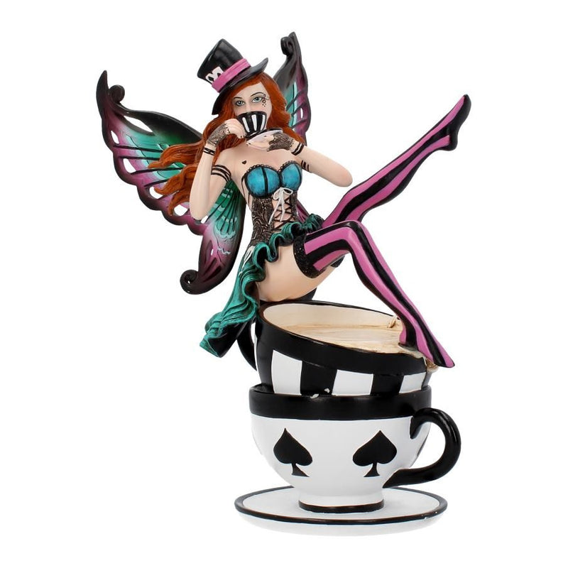 Hatter with Teacup Fairy Statue