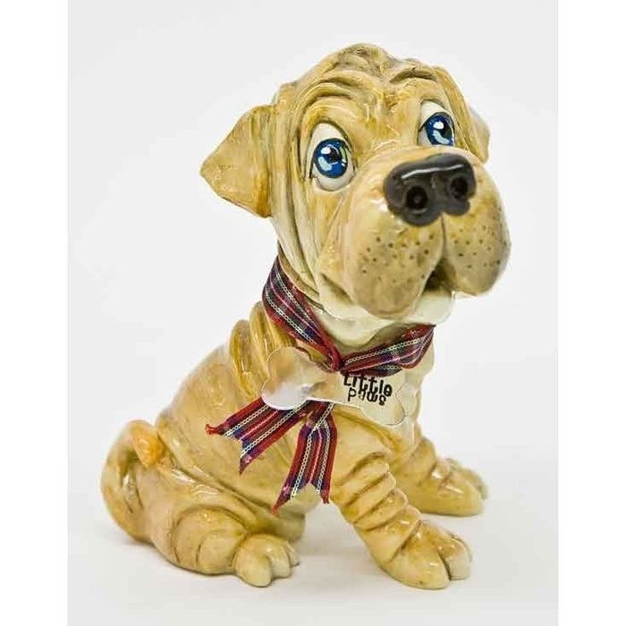 Hector the Shar Pei Dog Figurine-Little Paws