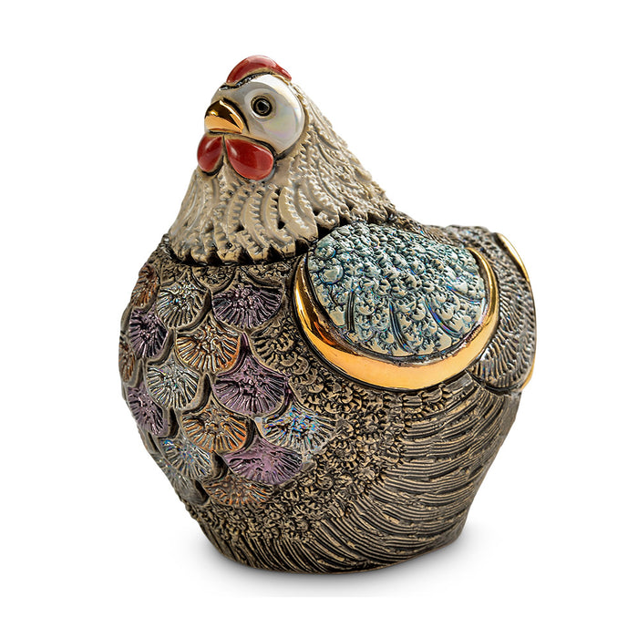 Chicken & Rooster Figurine-Ceramic