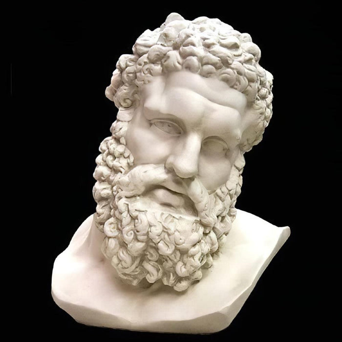 Classic Hercules Bust-Fiberglass