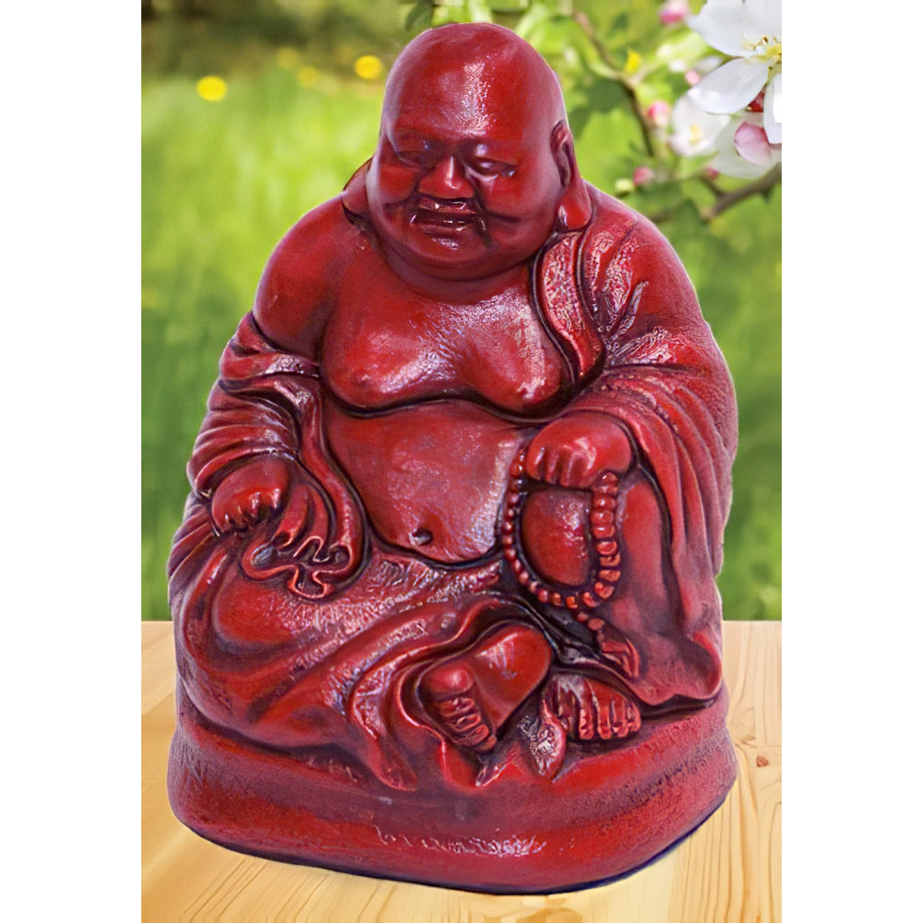 Ho Tai Buddha Statue-Cast Stone — AllSculptures