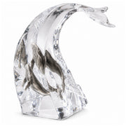 Acrylic sculpture of whale by Kitty Cantrell