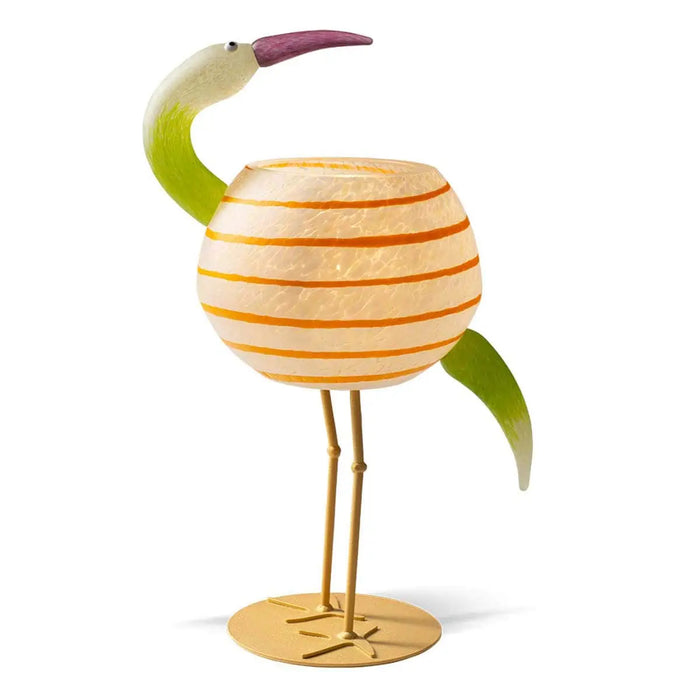 Ibis Art Glass Lamp by Borowski