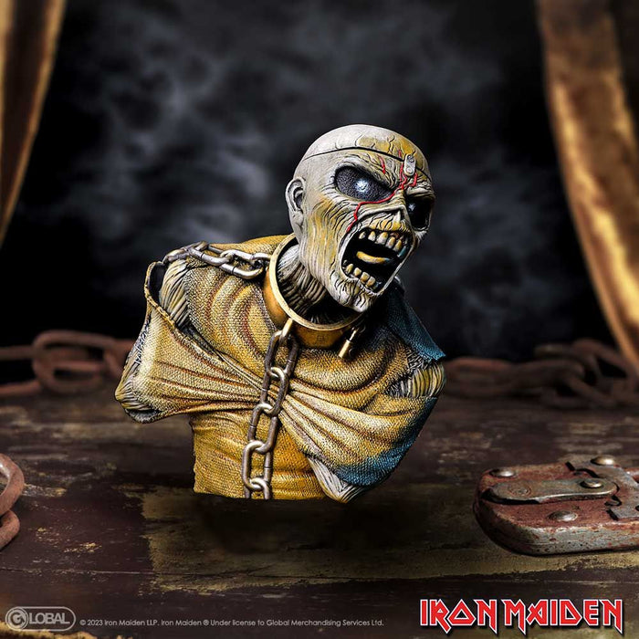 Iron Maiden Piece of Mind Bust Box-Large