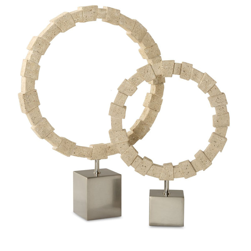 Ivory Fusion Ring Sculpture Set