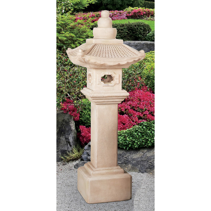 Japanese Pagoda Lantern Statue-Cast Stone