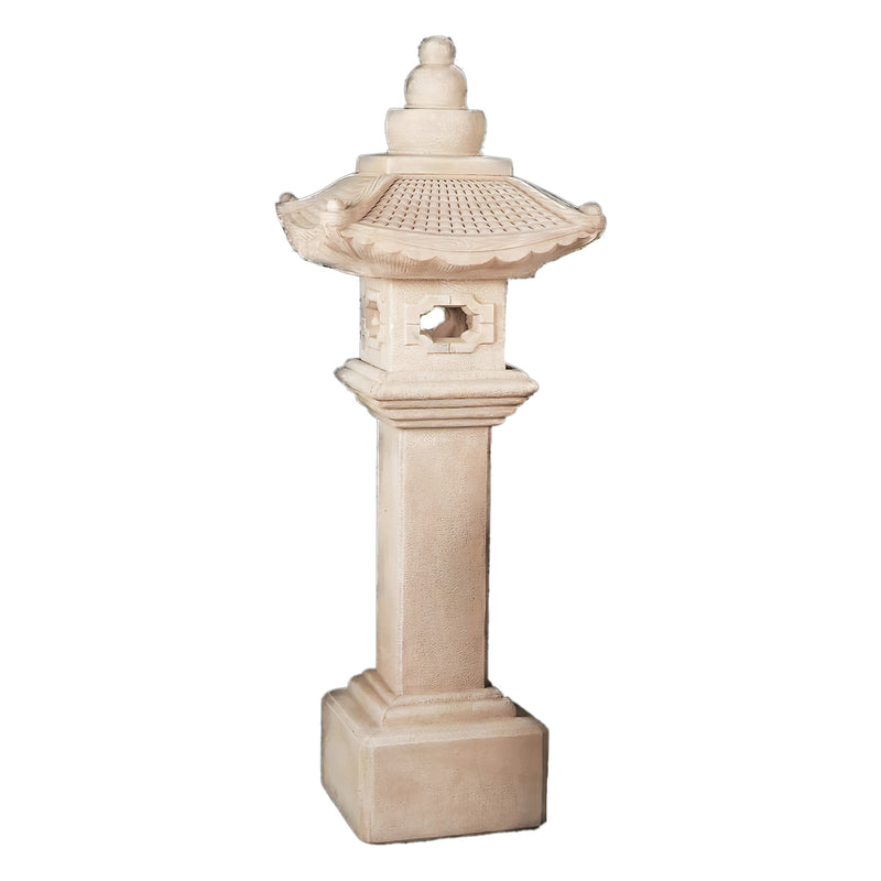 Japanese Pagoda Lantern Statue-Cast Stone