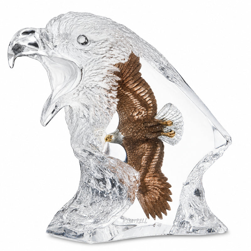 Journey Eagle Sculpture by Kitty Cantrell