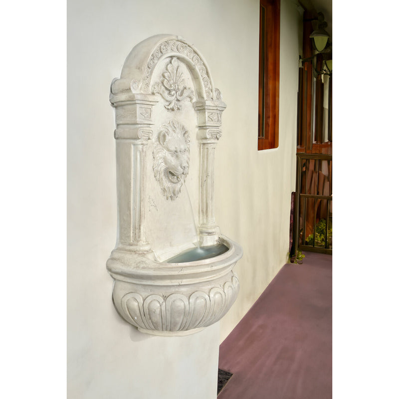 Kingly Lion Wall Fountain