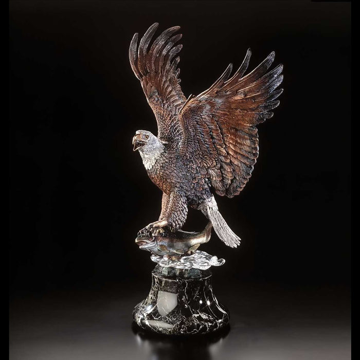 Over the Rainbow- Eagle Sculpture by Kitty Cantrell