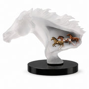 Untamed Spirit Horse Sculpture by Kitty Cantrell