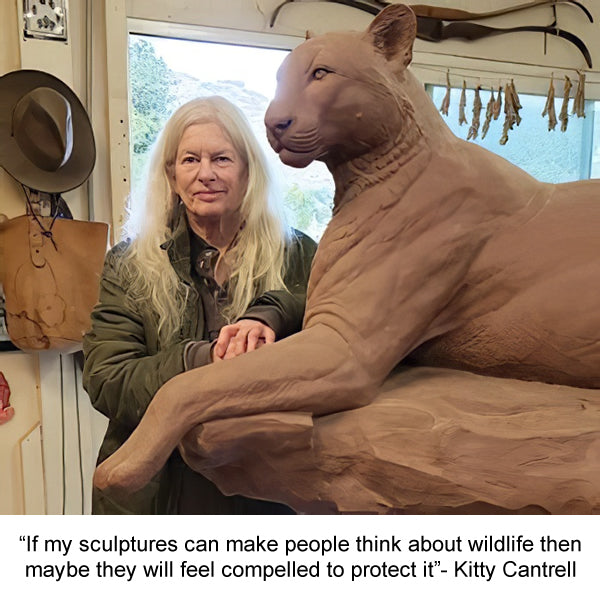 Devotion Wolf Sculpture by Kitty Cantrell — AllSculptures