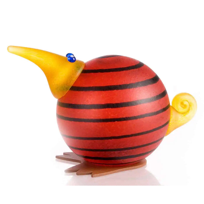 Kiwi Egg Paperweight-Art Glass