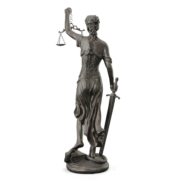 Large Lady Justice Statue-57"H