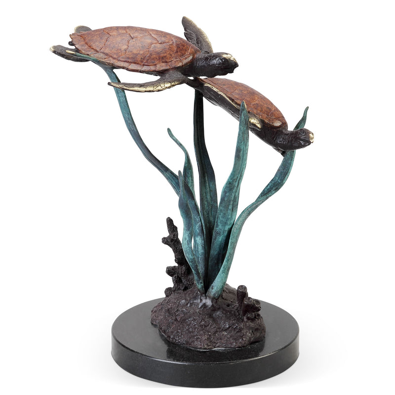Lagoon Encounter Sea Turtle Statue