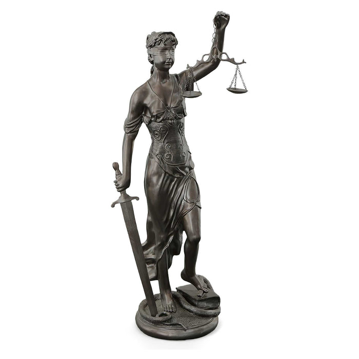 Large Lady Justice Statue-57"H