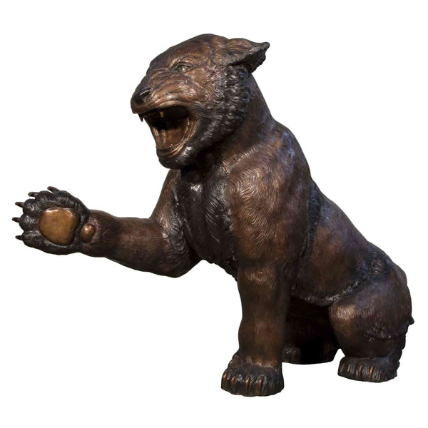 Large Cougar Bronze Sculpture