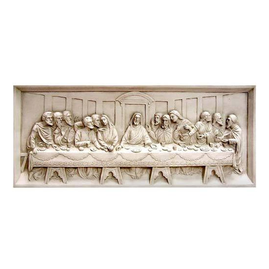 Last Supper Wall Art Sculpture-59"