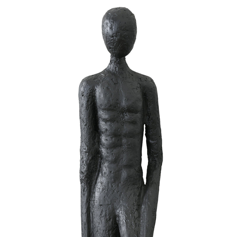Leaning Man Floor Sculpture