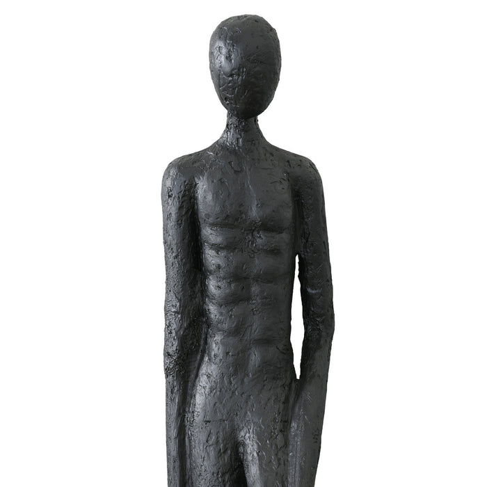 Leaning Man Floor Sculpture