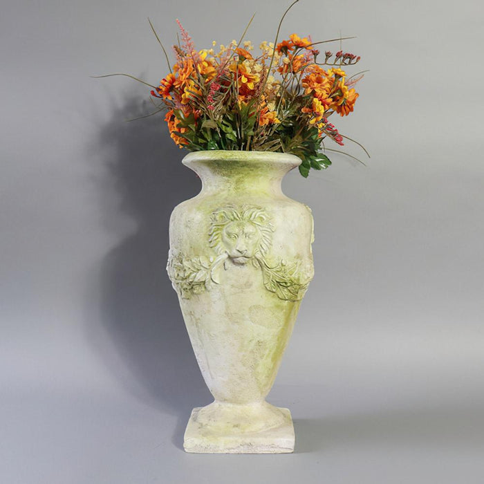 Lion and Garland Vase