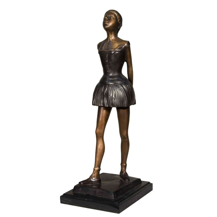 Degas Little Dancer Ballerina Sculpture-21"H