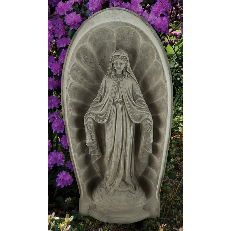 Madonna in Niche Statue- Cast Stone